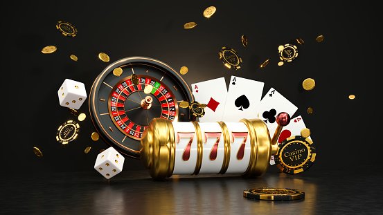 Ilustrasi lobi kota malam di boss5000